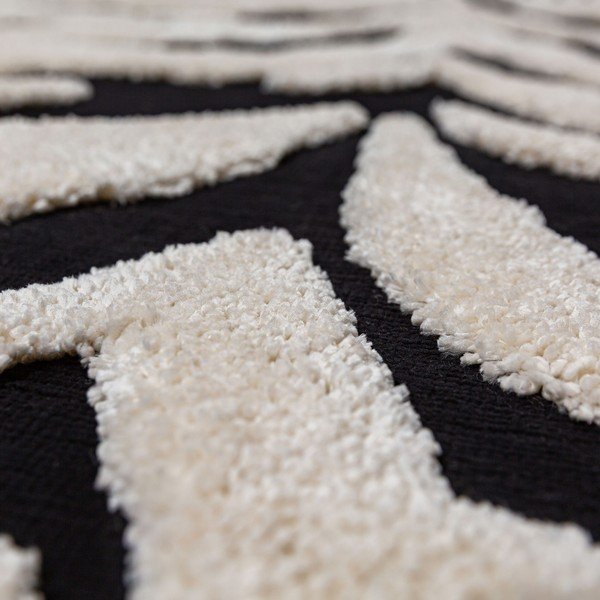 Črno-bela preproga 160x230 cm Esra Zebra – Flair Rugs-image-2