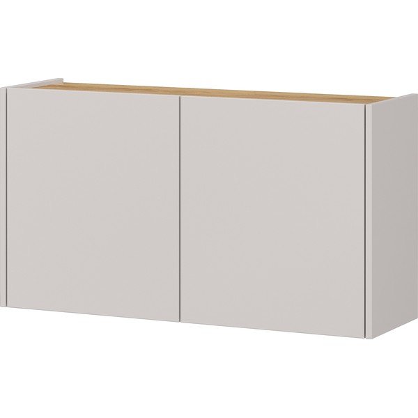 Kremno bela stenska omarica v hrastovem dekorju 93x52x29 cm Libbiano – Germania