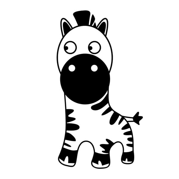 Fanastick Zebra nalepka-image-2