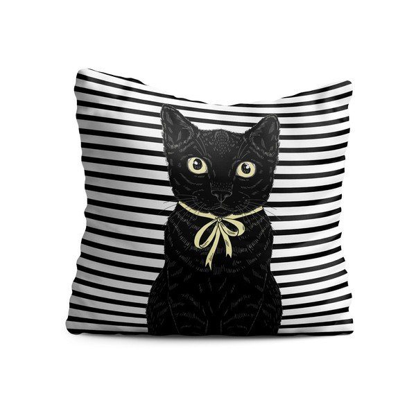 Okrasna blazina 40x40 cm Black Cat – OYO kids