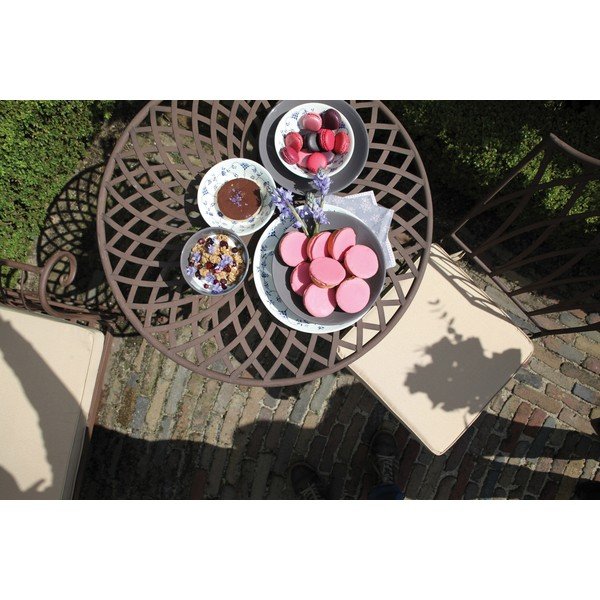 Okrogla vrtna jedilna miza ø 70 cm - Esschert Design-image-2