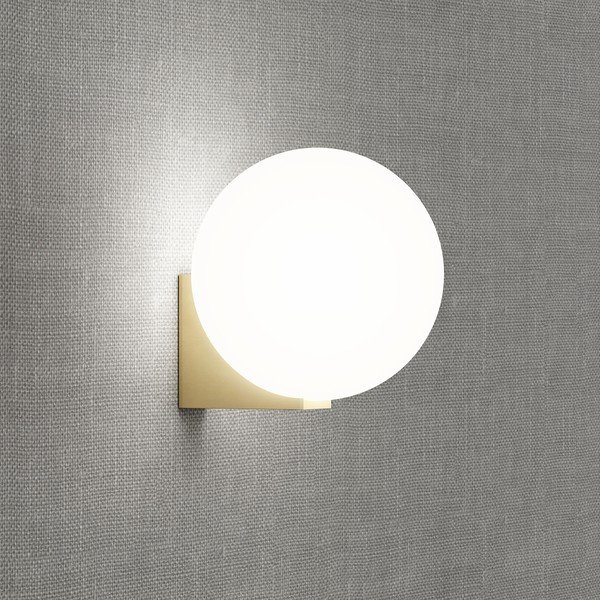 Stenska svetilka v zlati barvi ø 15 cm Obi – SULION-image-2