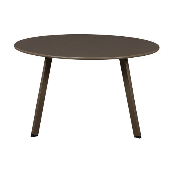 Kovinska okrogla vrtna klubska mizica ø 70 cm Fer – WOOOD