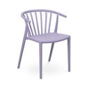 Svetlo vijoličen plastičen vrtni stol Capri – Bonami Essentials