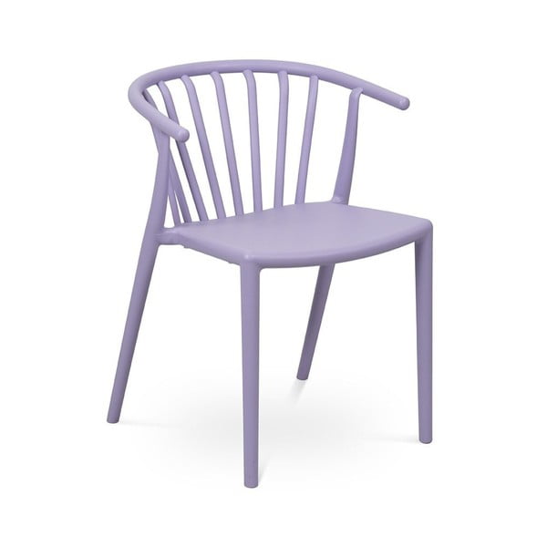 Svetlo vijoličen plastičen vrtni stol Capri – Bonami Essentials