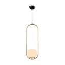 Zlata viseča svetilka Squid Lighting Arch, višina 146 cm