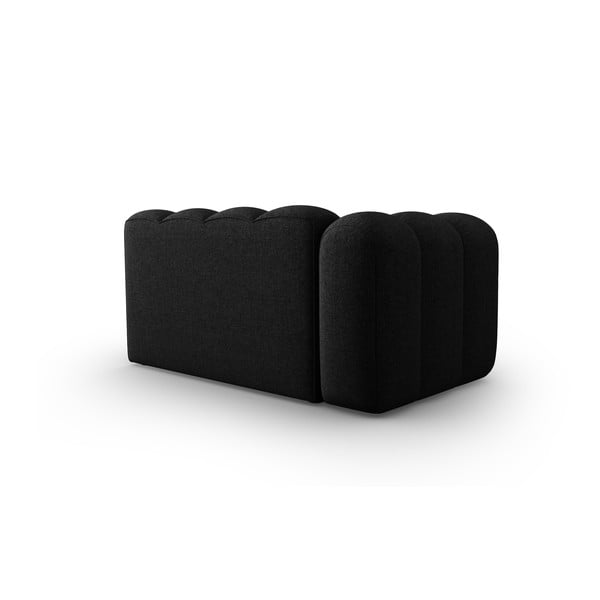 Črno-antracitno siv modul za sedežno garnituro (levi kot) Lupine – Micadoni Home-image-3