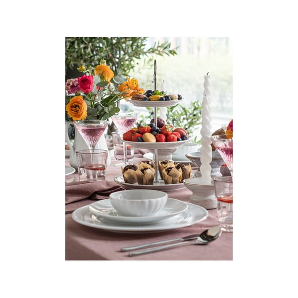 Pribor iz nerjavečega jekla v srebrni barvi 16 ks Fuga – Gense-image-3