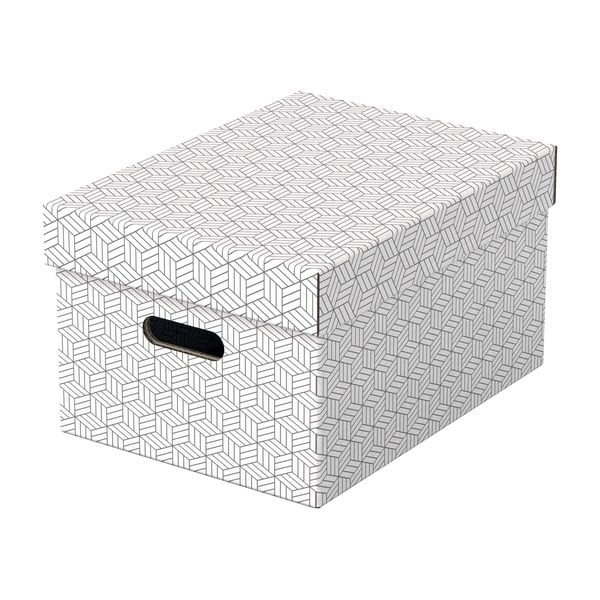Komplet 3 belih škatlic za shranjevanje Esselte Home, 26,5 x 36,5 cm