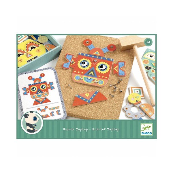 Otroška igra s kladivom Djeco Robots-image-2