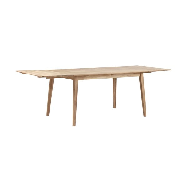 Podaljšek za raztegljivo jedilno mizo iz svetlega hrasta Rowico Filippa-image-3
