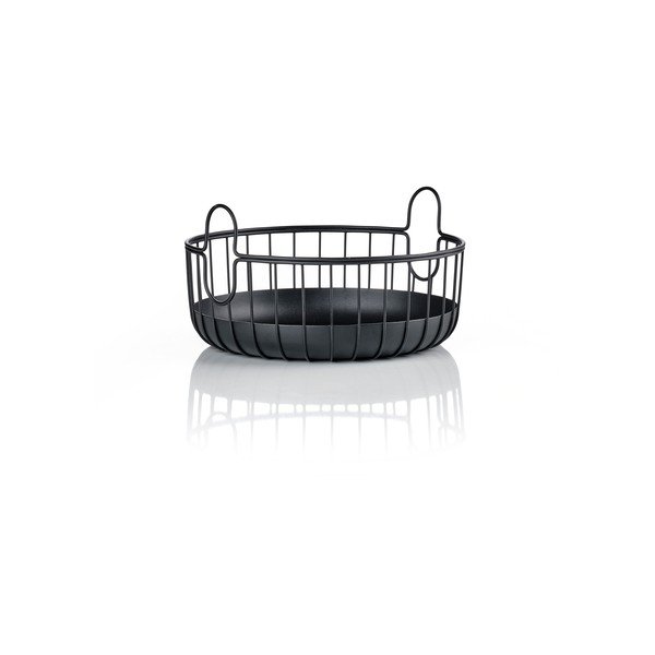 Žična kovinska košara ø 22x8 cm Inu – Zone-image-2