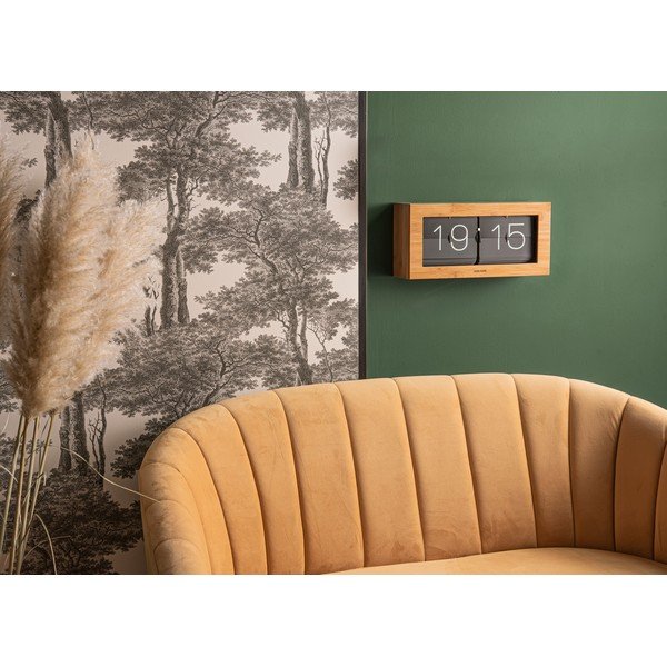 Karamelno rjava žametna zofa Leitmotiv Royal-image-1