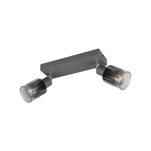 Antracitno sivo točkovno svetilo ø 7 cm Cadiz – Reality