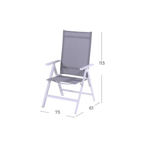 Beli vrtni fotelj Hartman Aruba-image-1