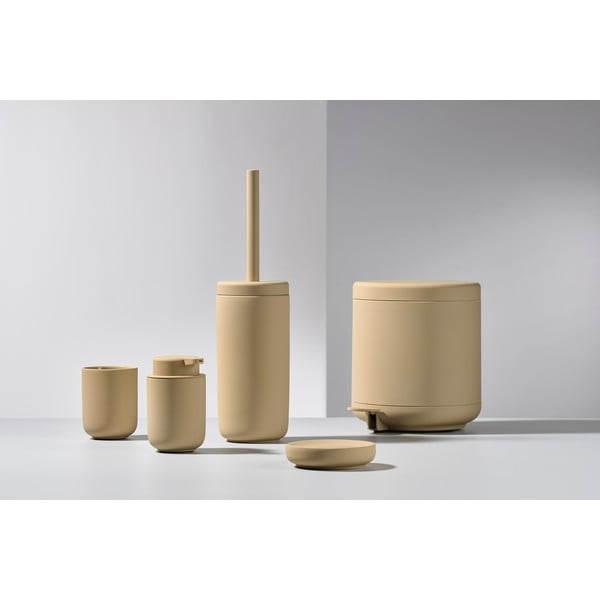 Bež keramičen lonček za zobno ščetko Zone Ume-image-1