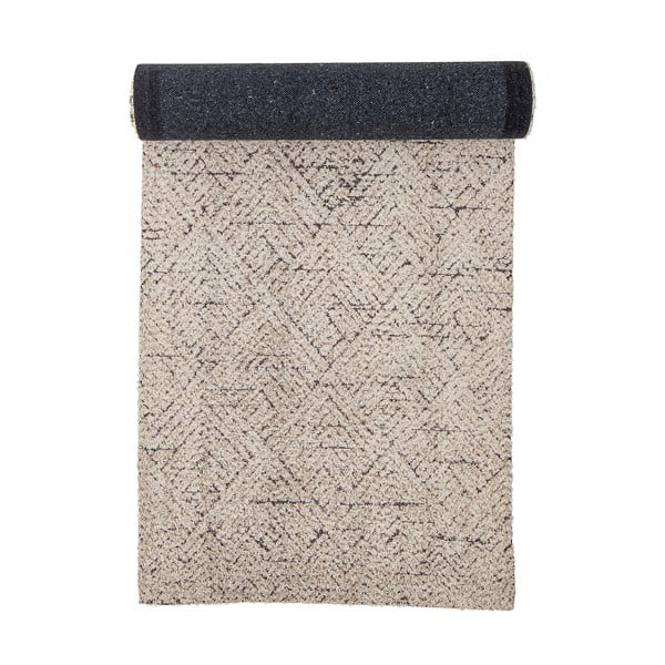 Kremno bel tekač iz mešanice bombaža 75x245 cm Saxo – Bloomingville-image-4