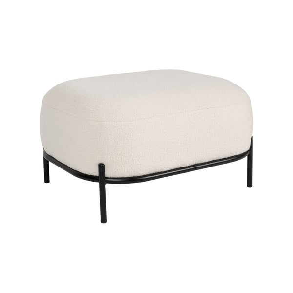 Kremno bel tabure Hocker Polly – White Label-image-2