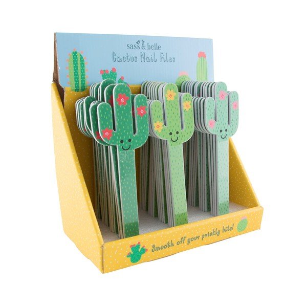 Komplet 3 pilic za nohte Sass & Belle Cactus-image-2