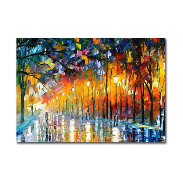 Reprodukcija na platnu Leonid Afremov, 100 x 70 cm