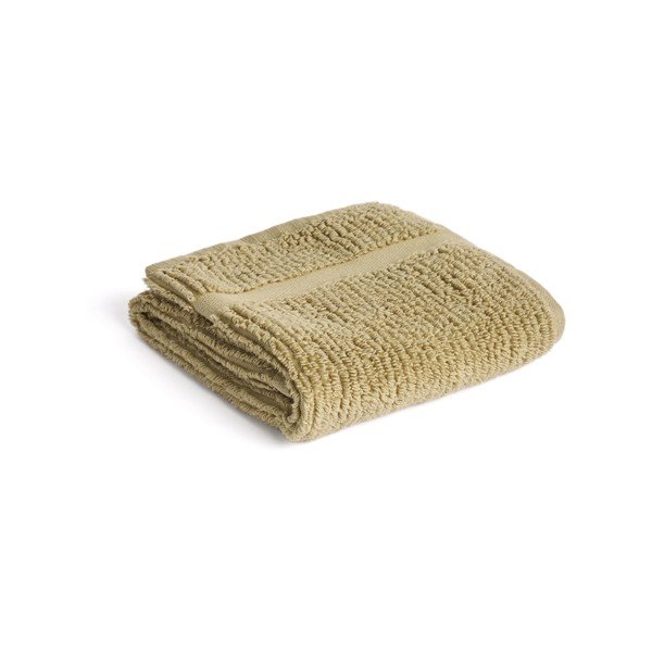 Zelena frotirna bombažna brisača 30x50 cm Olvira – Kave Home