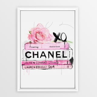 Plakat v okvirju Piacenza Art Books Chanel, 30 x 20 cm