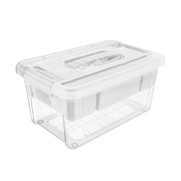 Plastična škatla za shranjevanje s pokrovom 35x23x17 cm Multi Stormax – Orion