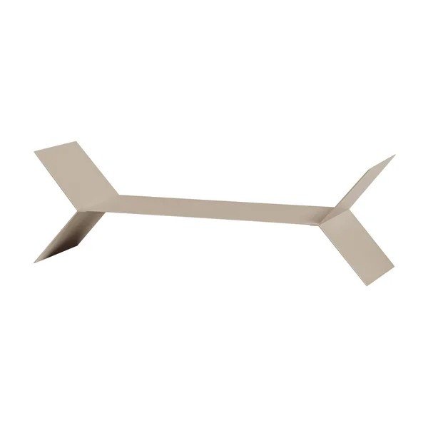 Bež kovinske police v kompletu 3 ks 80 cm Lorin – WOOOD-image-3