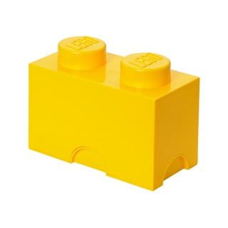 Rumena dvojna škatla za shranjevanje LEGO®