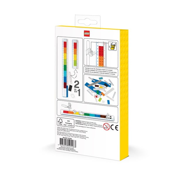 Zložljivo ravnilo z minifigurico LEGO®, 30 cm-image-2