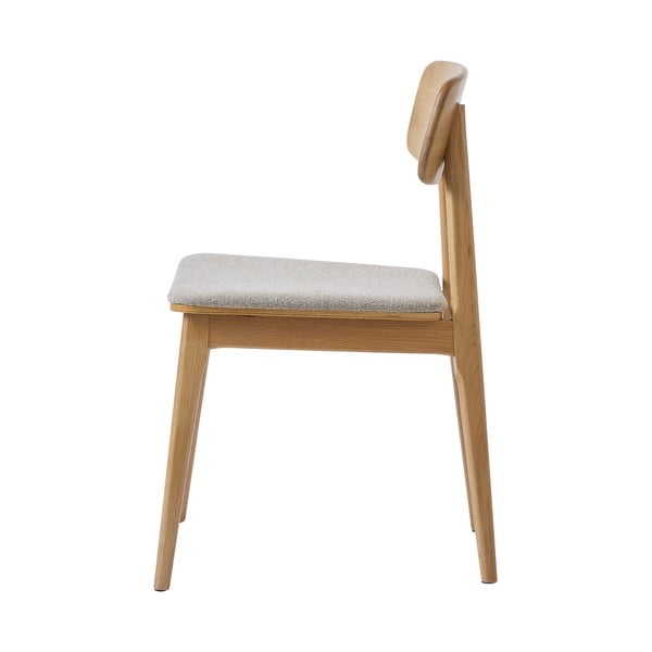 Bež/naraven jedilni stol Livo – Unique Furniture-image-4