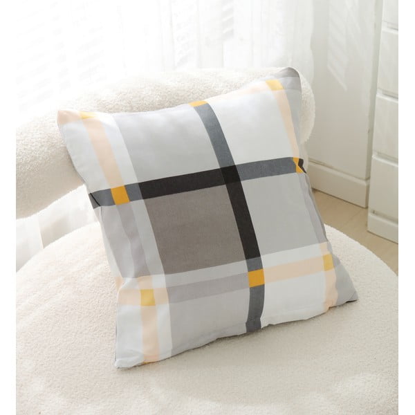 Rjava/kremno bela 3-delna posteljnina iz mikrosatena 140x200 cm Henry – My House-image-3