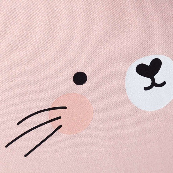 Roza otroški tabure Rainbow Rabbit - Yellow Tipi-image-1