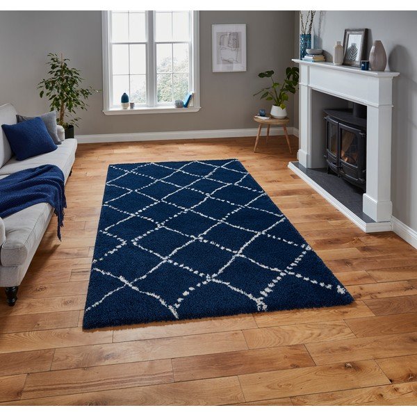 Modra preproga Think Rugs Royal Nomadic, 200 x 290 cm-image-1
