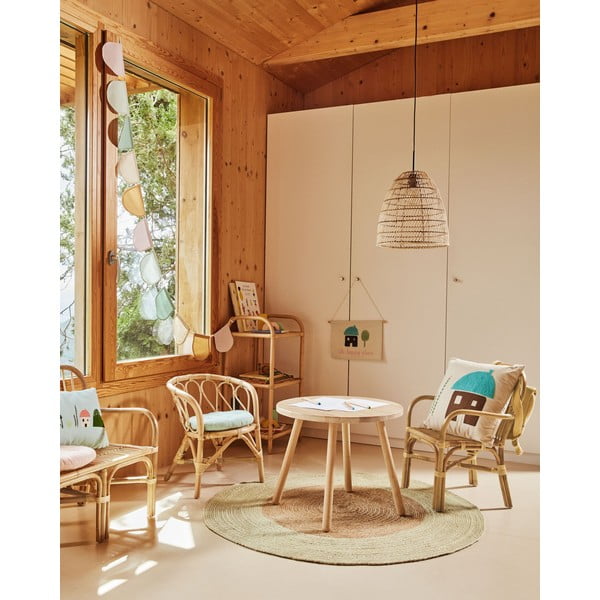 Otroška polica iz ratana Kave Home Ormela, 40 x 80 cm-image-4