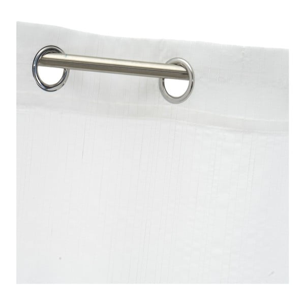Bela prosojna zavesa 140x260 cm Lite – Casa Selección-image-4