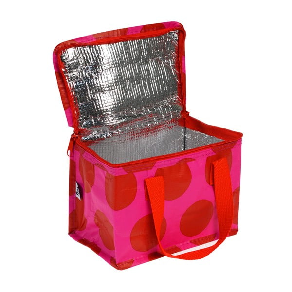 Rdeče-rožnata hladilna torba Spotlight – Rex London-image-3