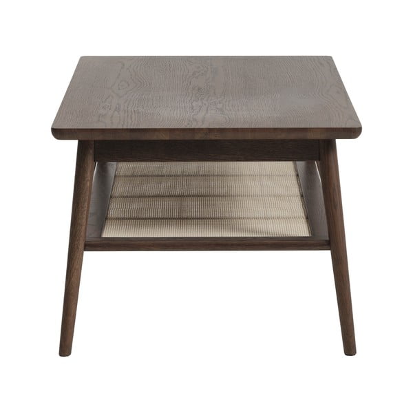 Rjava mizica z mizno ploščo v hrastovem dekorju 60x120 cm Barrali – Unique Furniture-image-4