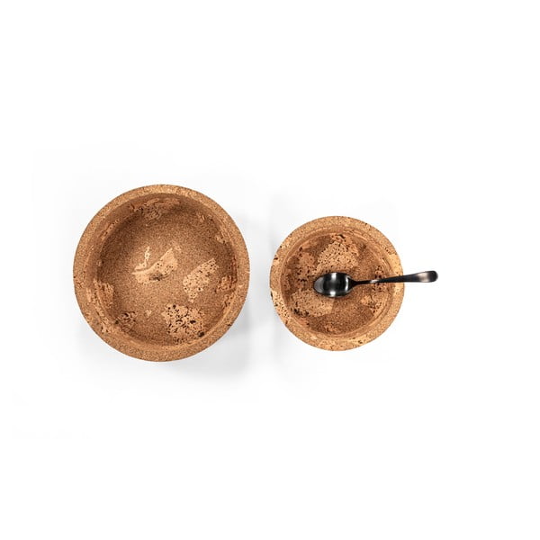 Skledica iz plute v naravni barvi 112,5 ml Querco – ZicZac-image-3