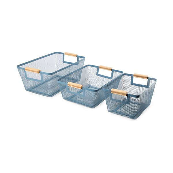 Žične kovinske košare v kompletu 3 ks – Compactor-image-1