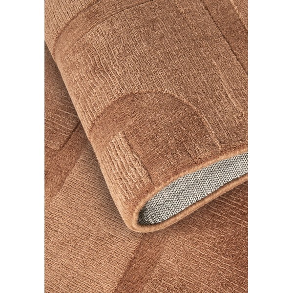 Rjava ročno tkana volnena preproga 160x230 cm Alexis – Villeroy&Boch-image-3