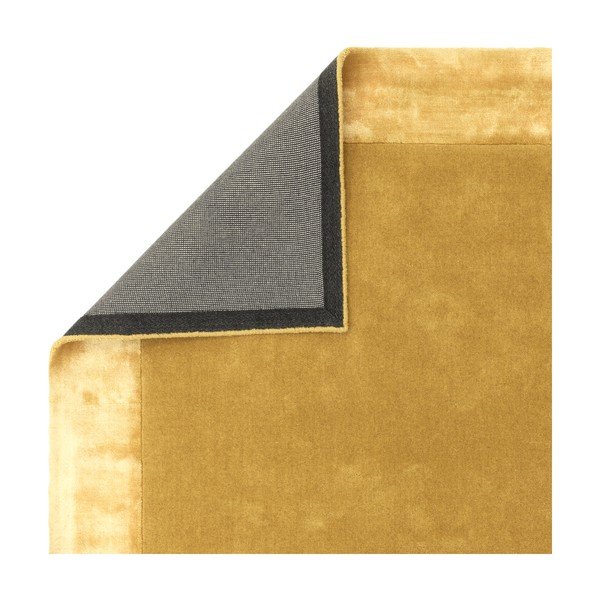 Oker rumena ročno tkana preproga iz mešanice volne 160x230 cm Ascot – Asiatic Carpets-image-3