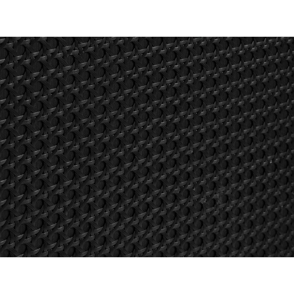 Črna nizka komoda v hrastovem dekorju 140x80 cm Pensacola – Unique Furniture-image-4