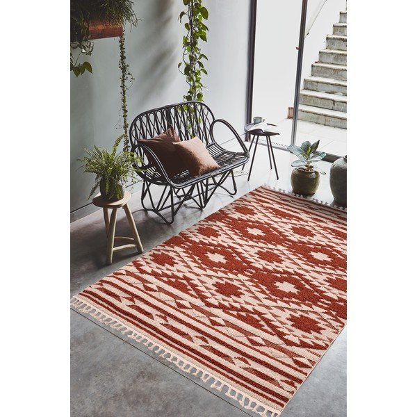 Oranžna preproga Asiatic Carpets Taza, 200 x 290 cm-image-4