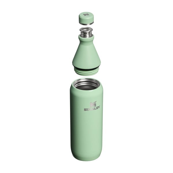 Žajbljevo zelena termovka iz nerjavečega jekla 600 ml All Day Slim Bottle Pistachio Gloss – Stanley-image-1