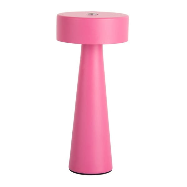 Temno rožnata LED namizna svetilka (višina 16,5 cm) Mini LED Ring – Leitmotiv