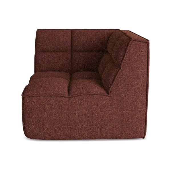 Bordo rdeč modul za sedežno garnituro Kalai – Makamii