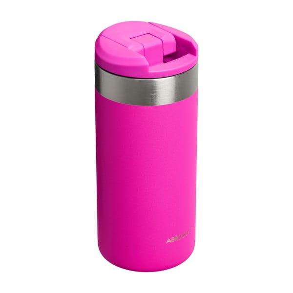 Rožnat termo lonček iz nerjavečega jekla 350 ml AeroLight™ Transit Mug Violet Blossom – Stanley-image-1