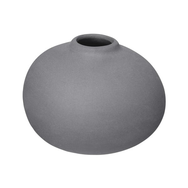 Temno sive porcelanaste vaze v kompletu 3 ks (višina 9 cm) Nona – Blomus-image-3