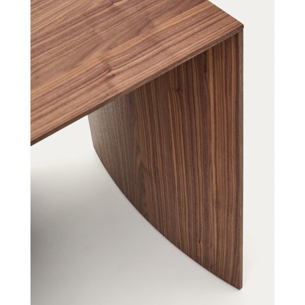 Pisalna miza v orehovem dekorju 60x140 cm Litto – Kave Home-image-4